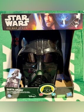 Darth Vader Star Wars Obi-Wan Kenobi Voice Changing Mask Electronic Brand New
